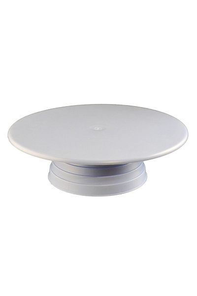 Nar kalıp Narkalıp Cake Plastering Stand, White 33 Cm