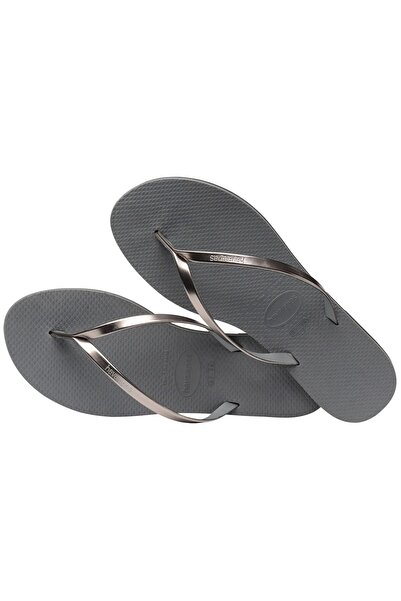 Havaianas Papuci de damă You, gri metalizat
