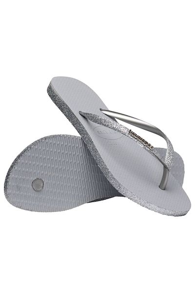 Havaianas Γυναικείες παντόφλες Slim Sparkle II Ice Grey