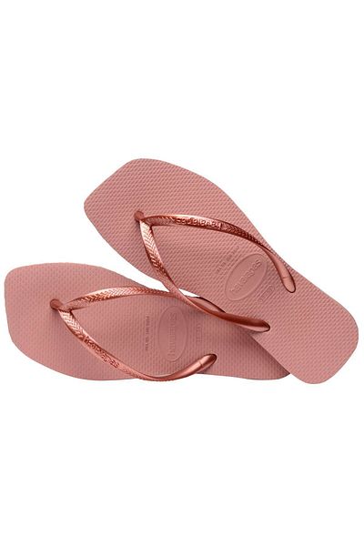 Havaianas Slim Square Pink Women's Slippers