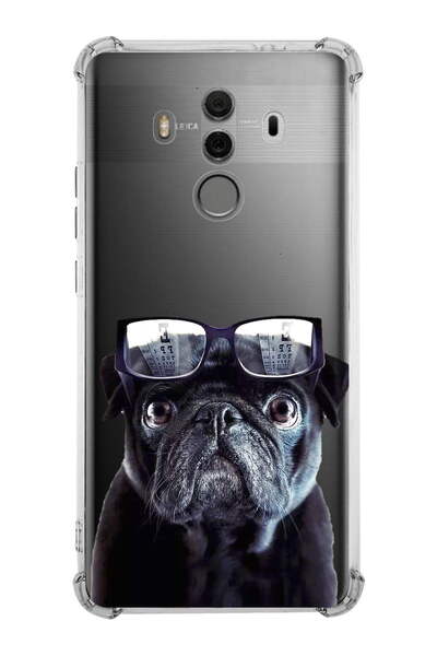 PrintiFy حافظة مضادة للصدمات متوافقة مع هاتف Huawei Mate 10 Pro مع طباعة Dog ...