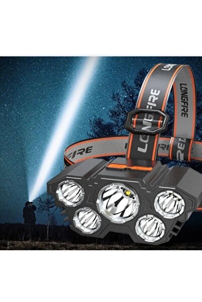 Erdem neon led Kafa Lambasi 4 Fonksiyonlu Led Jarzli Ultra Güçlü Litym Lion B...