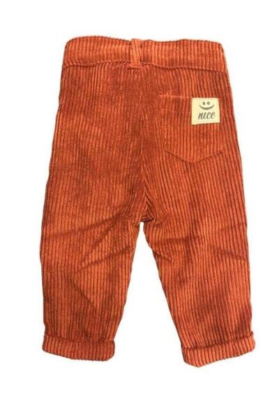 Çikoby Erkek Bebek Fitilli Kadife Pantolon