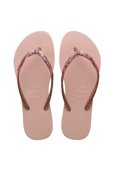 Havaianas Slim Glitter II Ballet Rose / Golden Blush