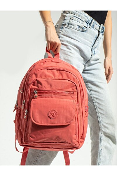 Çanta Trend حقيبة ميجا للجنسين - متعددة الأقسام، مقاومة للماء، مبطنة، حزام قا...