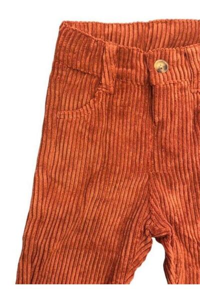 Çikoby Erkek Bebek Fitilli Kadife Pantolon