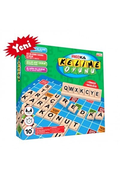Redka Kelime Üretme Scrabble Akıl Zeka Mantık ve Strateji Oyunu Yerli Üretim