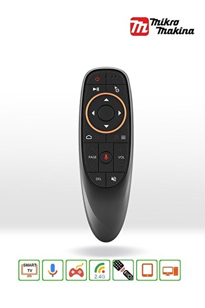 Air Mouse G10 Hava Fare/ses Yardimci Medya Uzaktan Kumanda -