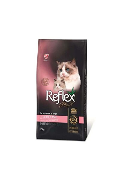 Reflex Plus Mother & Baby Kuzu Etli Kedi Maması 15 KG