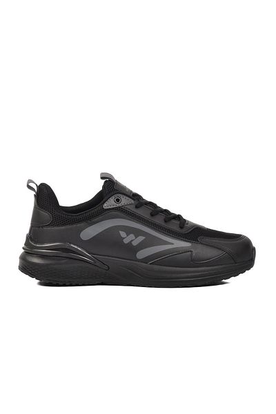 WALKWAY Ανδρικά αθλητικά παπούτσια Bolton Black-Smoked
