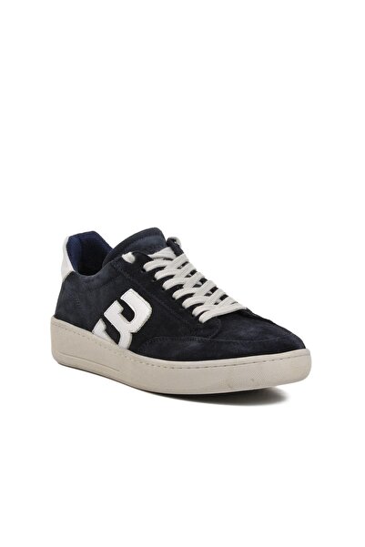 Bulldozer 221163 Ανδρικό Sneaker - Navy Blue Suede Γνήσιο δέρμα