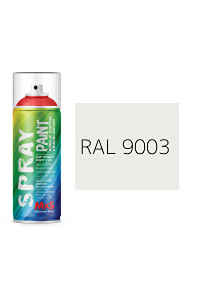 MxS EXTRA PİGMENTLİ ÖZEL YAPIM AKRİLİK SPREY BOYA 400 ML (-BEYAZ TONLAR)(ARAB...
