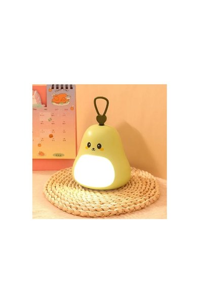 Livava Avocado Led Table Lamp, USB Li, Green, 10X11,