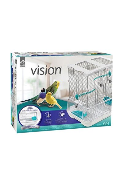 Vision Kompakt Evcil Kuş Kafesi S01