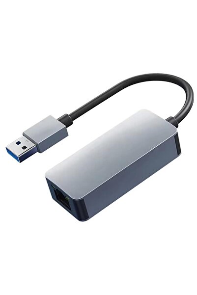 PrimeX Plus PrimeX PX-4743 USB To Gigabit Ethernet, USB3.0 to RJ45 10/100/1000/2500Mbps Gigabit İnternet Çeviric