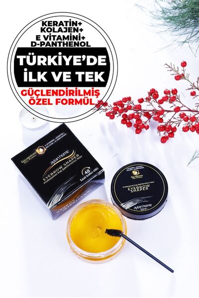 Aytan Home Kolajen Keratinli Kaş Sabitleyici & Şekillendirici Wax 50ml ( E Vi...