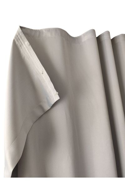 MebelPort Curtain Light Gray Blackout Sunshade