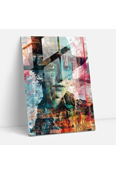 Popcas طباعة فنية على الزجاج من Dadaism - مزيج ممتع - Dadaism، ديكور المنزل، ...