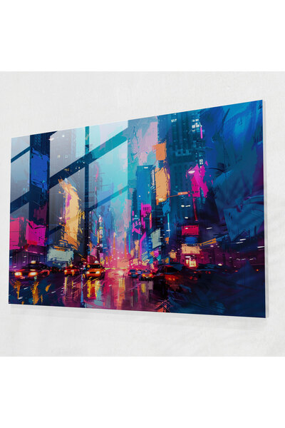 Popcas Fauvism Art Style Glass Print - Fauvism, Glass Print, Modern Art, Glas...