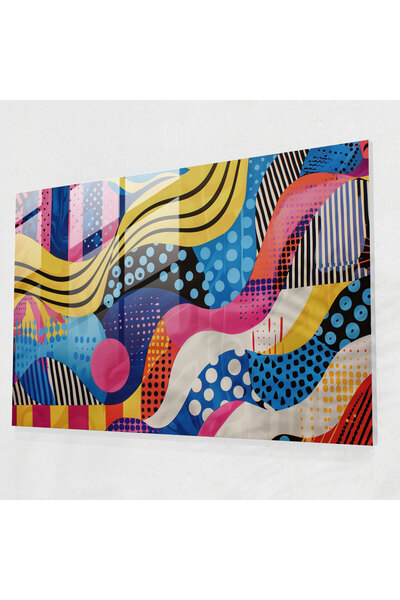 Popcas Fauvism Art Style Glass Art - Fauvism, Home Decor, Dynamic Composition...