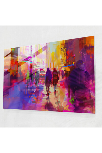 Popcas Fauvism Art Style Glass Wall Art Decoration, Fauvism, Modern Art, Fauv...