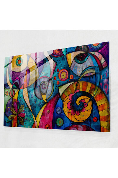 Popcas Fauvism Art Style Modern Art - Fauvism, Bright Tones, Glass Print, Wal...