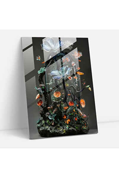 Popcas فن الزجاج بزخارف رائعة من التصرفية، التصرفية، تزيين الجدران، الفن الحديث
