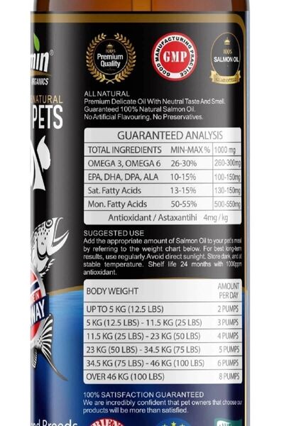 Mutamin Organics Norveç Somon Balık Yağı 400 ml X2 Adet 09/2023