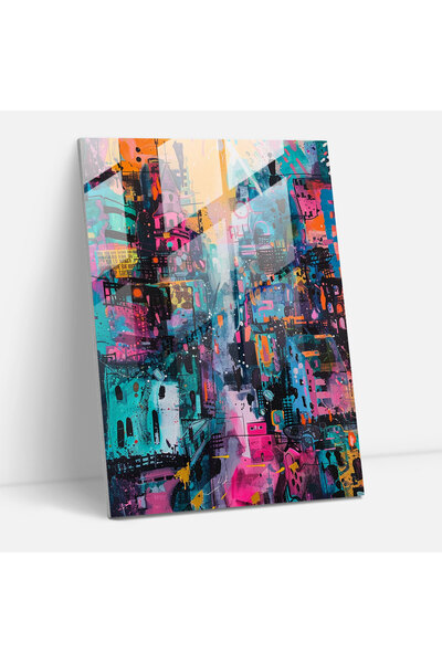 Popcas Dadaism Glass Wall Art Modern Art - Dadaism, Glass Art, Dadaism Art St...