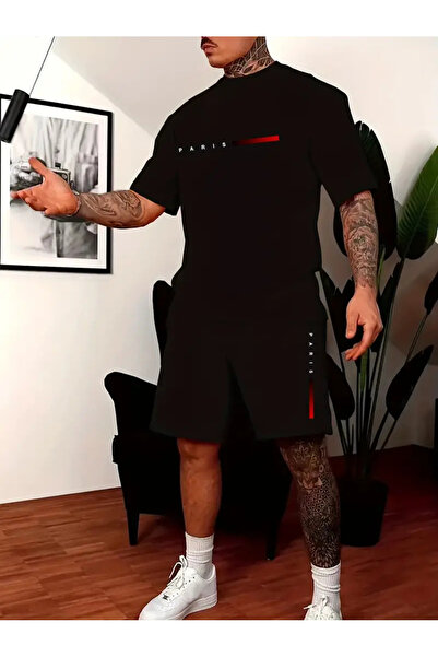 FULL TOLERANCE Set pantaloni scurți cu imprimeu Pariss