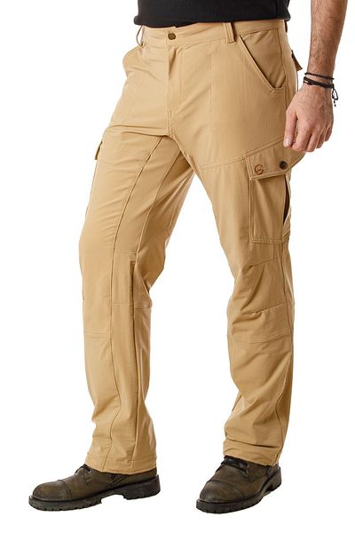 CAMP AND MAP Trekking Cargo Pants Beige (Model: Feather)