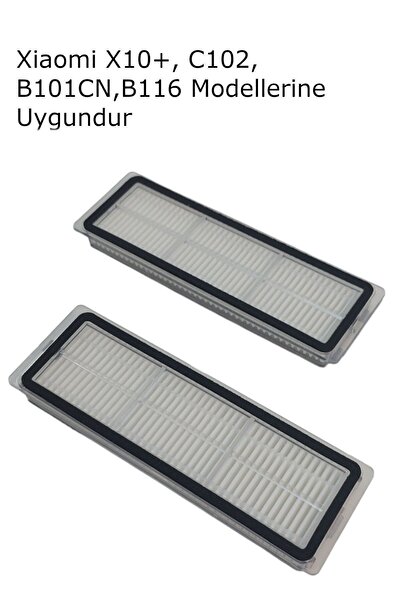 küche&haus Filtru Hepa Xiaomi din 2 piese - Compatibil cu X10+ și Mijia omni2...