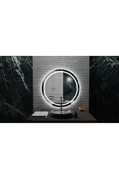 MIRRORLAND 70 Cm Çapında Beyaz Led Işıklı /ayna / Dekoratif Ayna / Banyo Ayna...