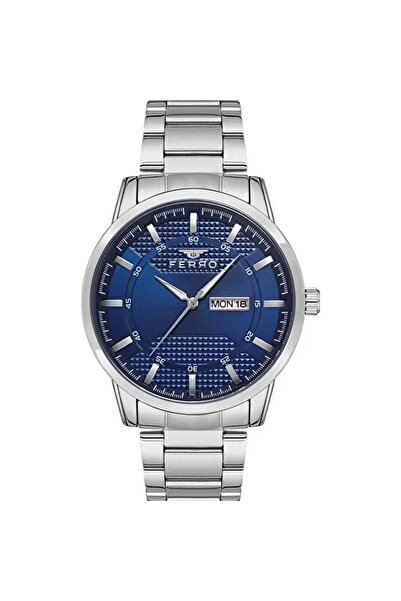 FERRO Yeni Model Çelik Kasa Erkek Kol Saati F11931AWT