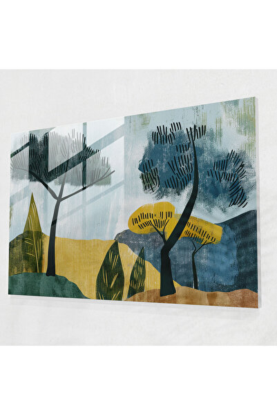 Popcas Henri Matisse Glass Wall Art, Peaceful Landscape, Henri Matisse, Moder...