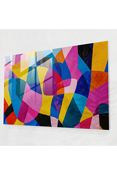 Popcas Henri Matisse Glass Wall Art: Abstract Shapes Glass Print, Henri Matis...