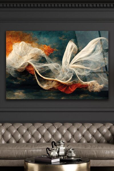 ACRES Modern Soyut Dekoratif Cam Tablo