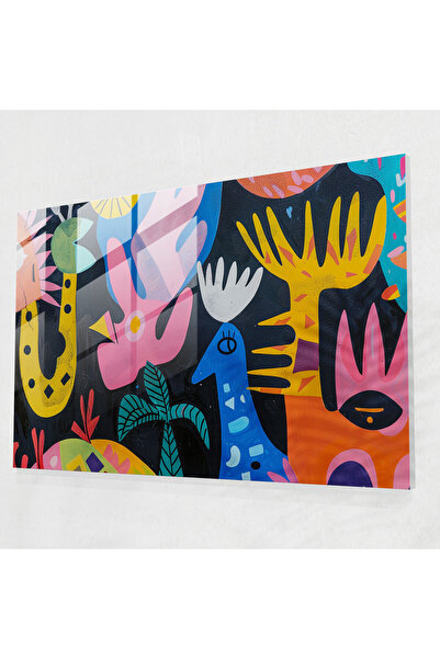Popcas Henri Matisse Glass Wall Art, Quirky Characters, Henri Matisse, Glass ...