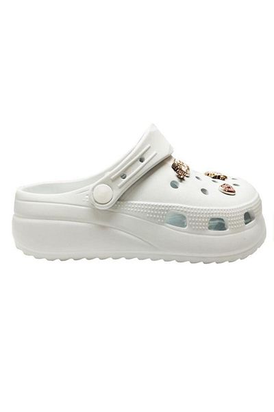 AKINAL Akınal E428 Medical Sabo Stoned Women's Slippers