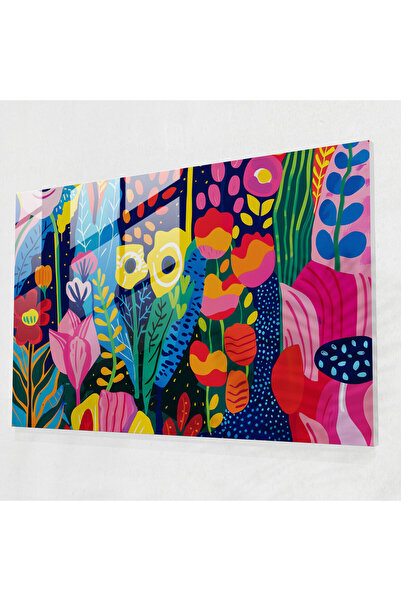 Popcas Henri Matisse Glass Print, Vibrant Floral Patterns, Henri Matisse, Hom...