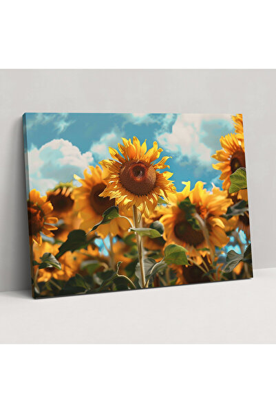 Popcas Ayçiçeği Duvar Sanatı - Vincent Van Gogh, Vincent Van Gogh, Kanvas Tab...