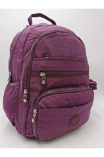 571 Collections Çanta Rucsac mov unisex ultra ușor, impermeabil, cu mai multe buzunare