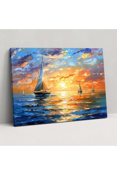 Popcas Leonid Afremov Duvar Sanatı Kanvas Tablo, Leonid Afremov, Ev Dekorasyo...