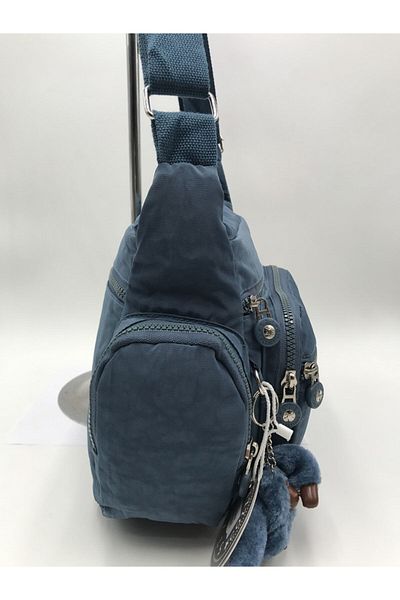 571 Collections Çanta Geantă de umăr pentru femei Blue Cross Strap