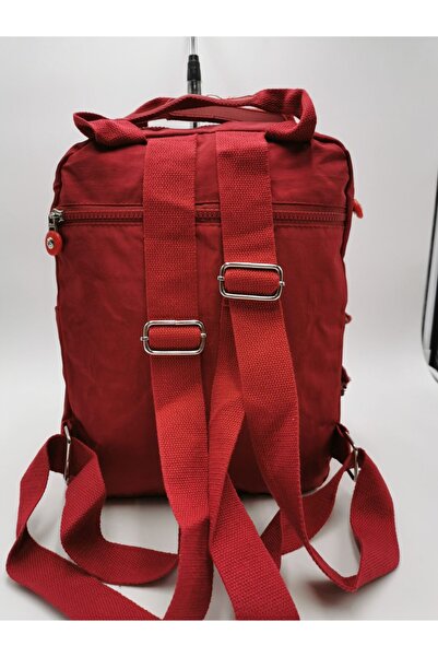 571 Collections Çanta Red Ultra Light Waterproof Unisex Bag - Two Functions for Back and Hand