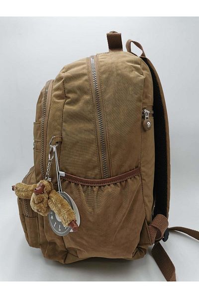 571 Collections Çanta Unisex Ultra Light Multi-Pocket Αδιάβροχο σακίδιο πλάτης καφέ