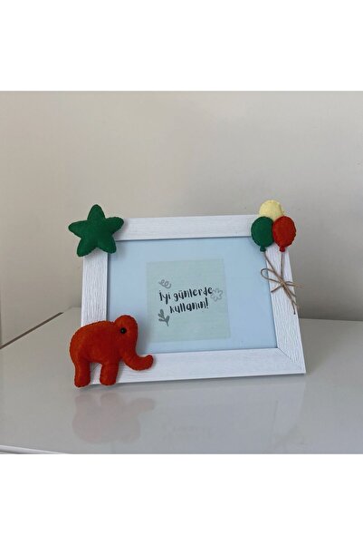 Leobabyroom Green Tile Colored Star Balloon Baby Room Design Frame