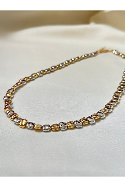 Brillo Serenay Özel Seri Çift Renk Ezme Model Kolye