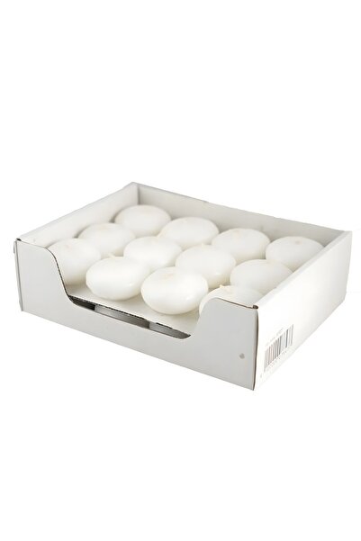 homeartplus 24 lü Beyaz Renk Yüzen Mum