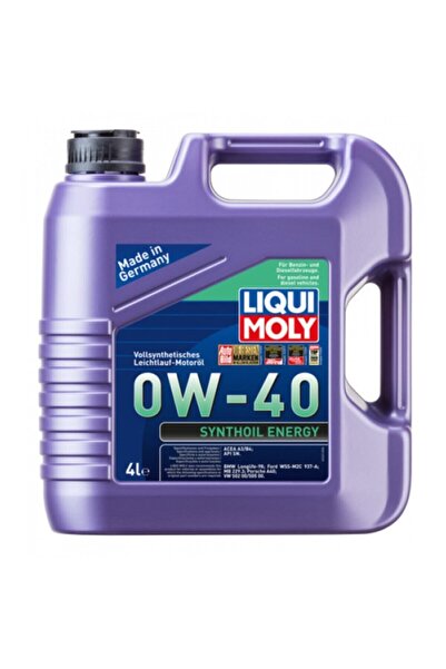Liqui Moly Synthoil Energy 0w-40 4lt
